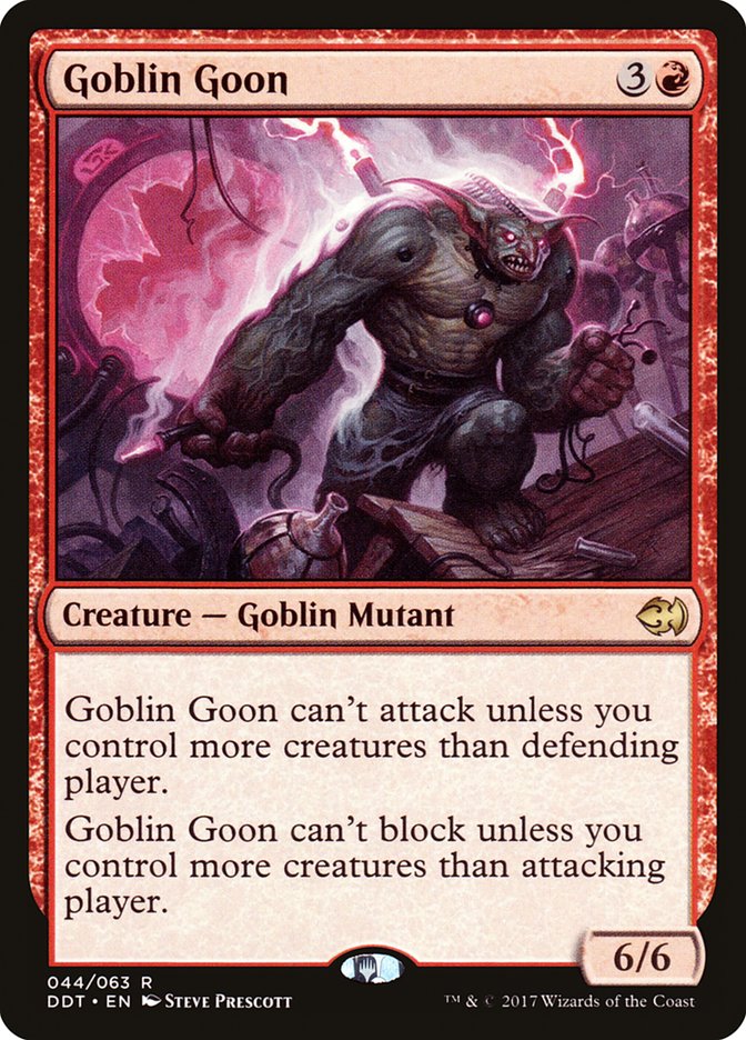 Goblin Goon [Duel Decks: Merfolk vs. Goblins] | Yard's Games Ltd