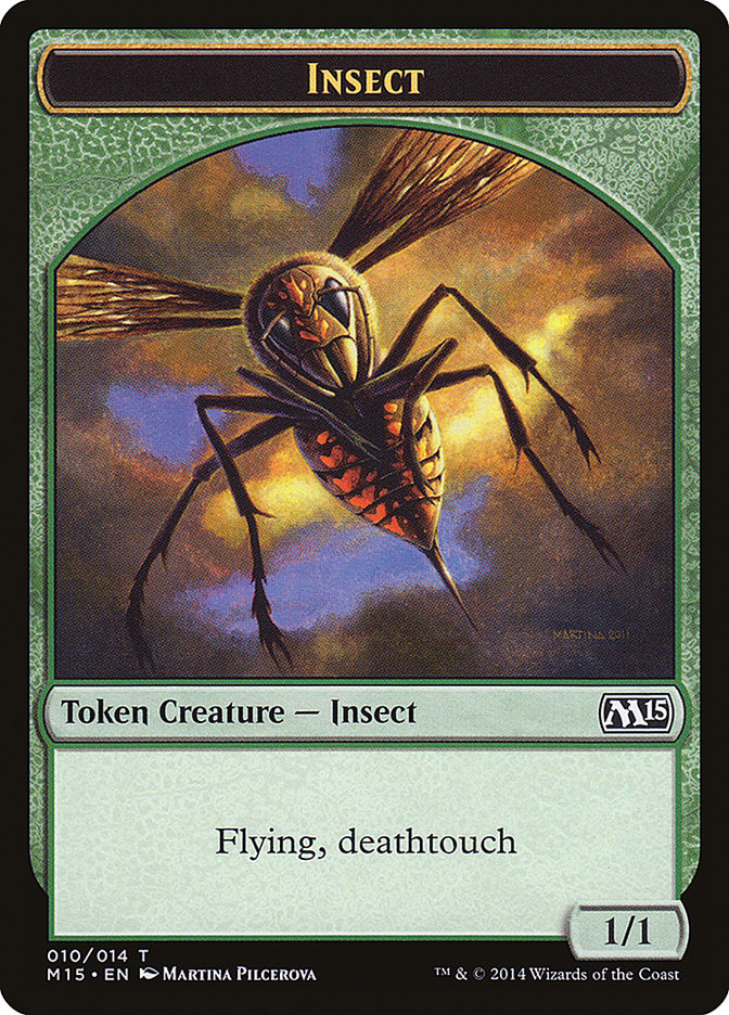 Insect Token [Magic 2015 Tokens] | Yard's Games Ltd