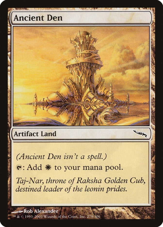 Ancient Den [Mirrodin] | Yard's Games Ltd