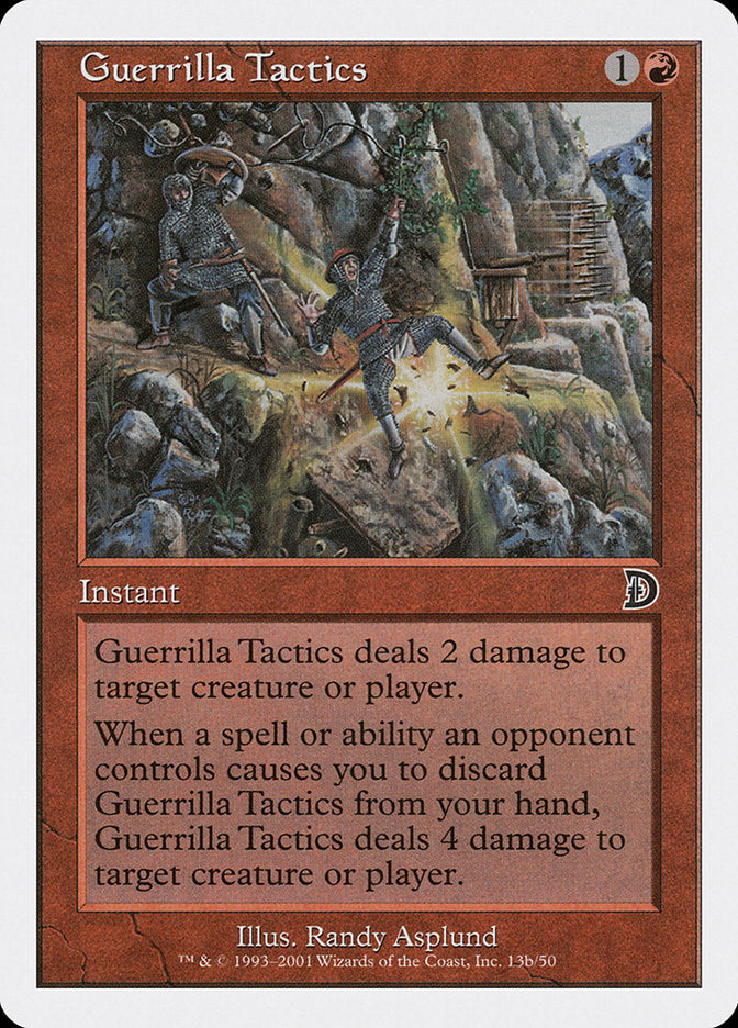 Guerrilla Tactics (Falling) [Deckmasters] | Yard's Games Ltd