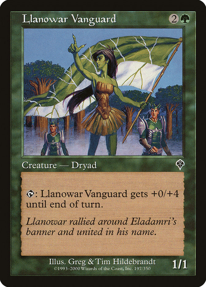 Llanowar Vanguard [Invasion] | Yard's Games Ltd