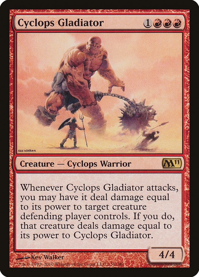 Cyclops Gladiator [Magic 2011] | Yard's Games Ltd