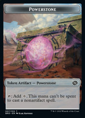 Powerstone // Elemental Double-Sided Token [The Brothers' War Tokens] | Yard's Games Ltd