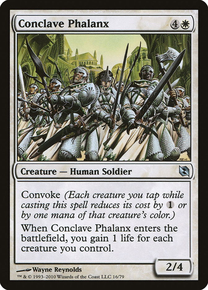 Conclave Phalanx [Duel Decks: Elspeth vs. Tezzeret] | Yard's Games Ltd