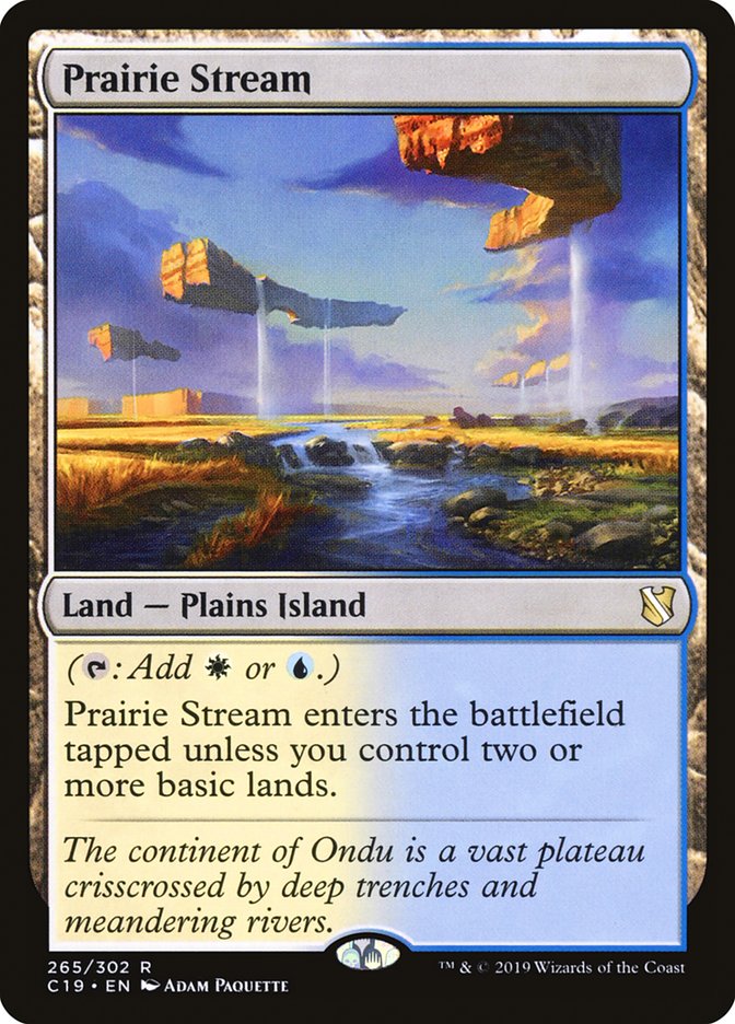 Prairie Stream [Commander 2019] | Yard's Games Ltd