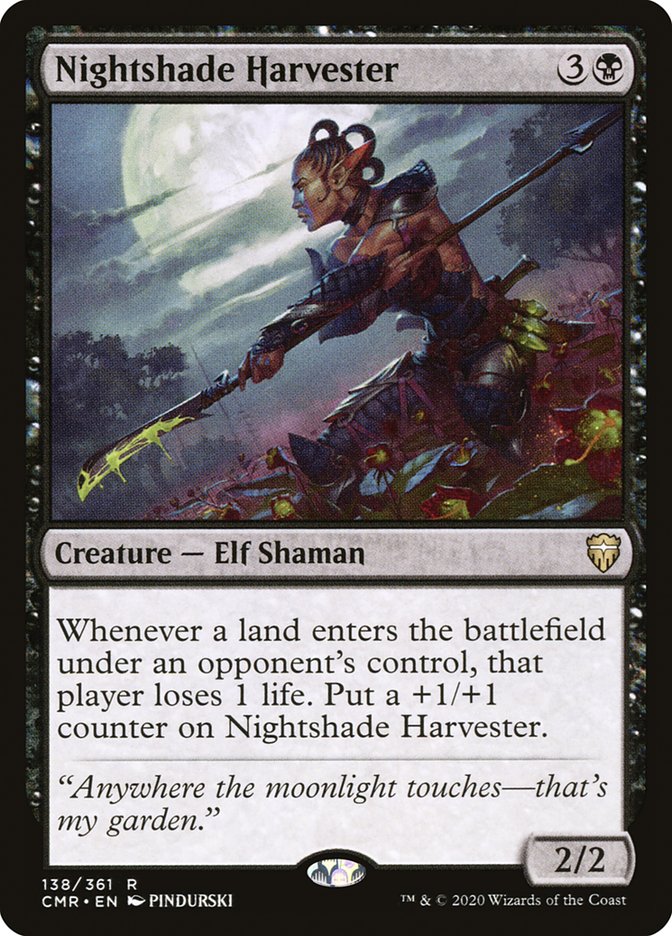 Nightshade Harvester [Commander Legends] | Yard's Games Ltd