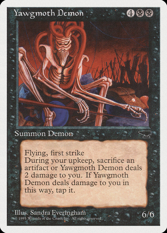 Yawgmoth Demon [Chronicles] | Yard's Games Ltd