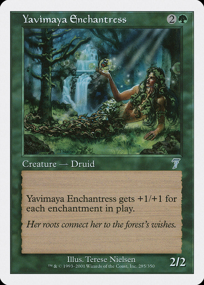 Yavimaya Enchantress [Seventh Edition] | Yard's Games Ltd