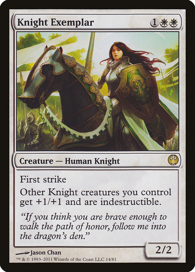 Knight Exemplar [Duel Decks: Knights vs. Dragons] | Yard's Games Ltd