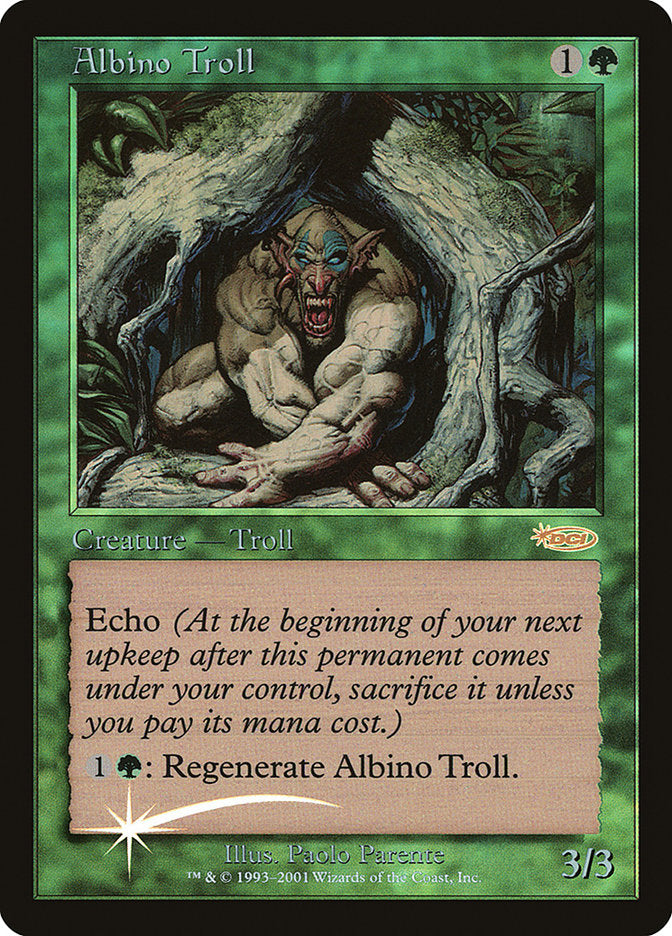 Albino Troll [Friday Night Magic 2002] | Yard's Games Ltd