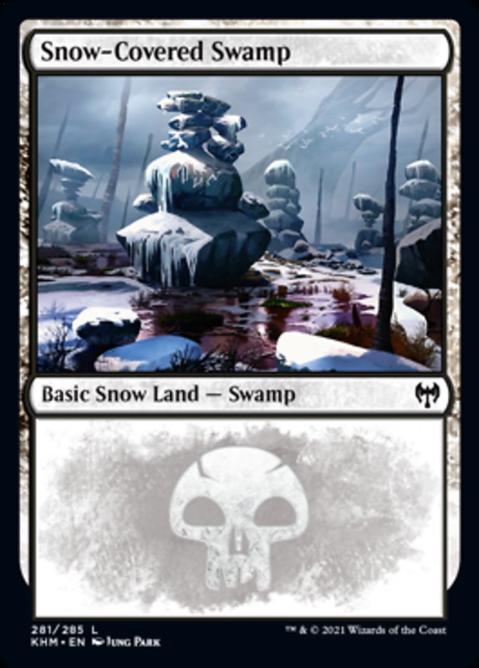 Snow-Covered Swamp (281) [Kaldheim] | Yard's Games Ltd