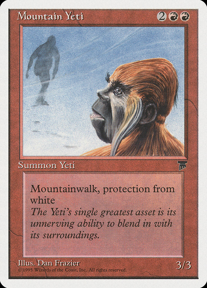 Mountain Yeti [Chronicles] | Yard's Games Ltd
