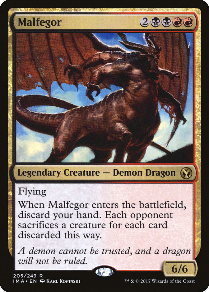 Malfegor [Iconic Masters] | Yard's Games Ltd