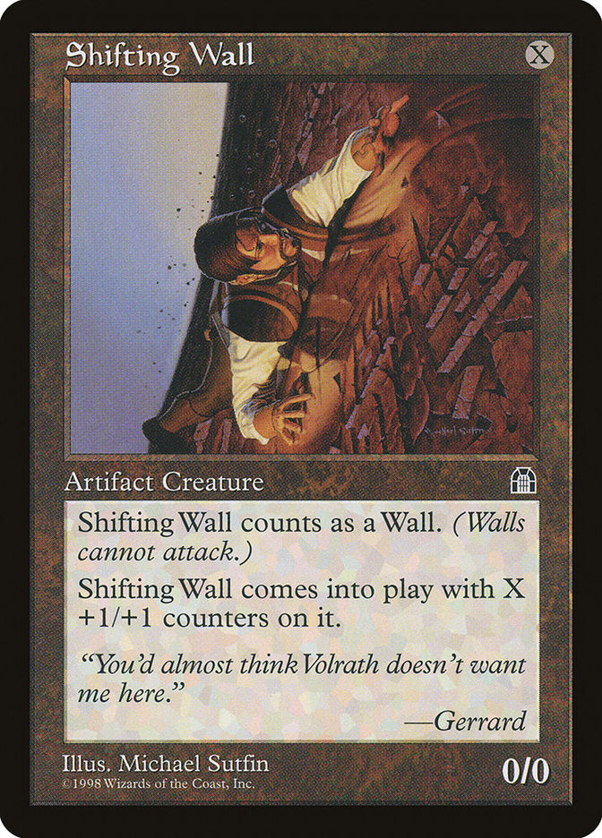 Shifting Wall [Stronghold] | Yard's Games Ltd