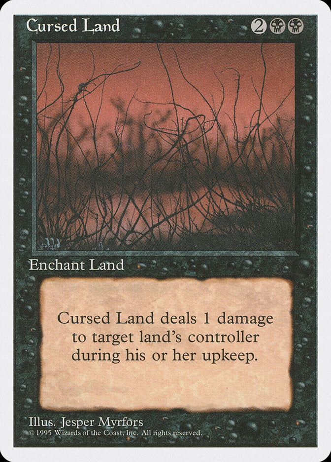 Cursed Land [Fourth Edition] | Yard's Games Ltd