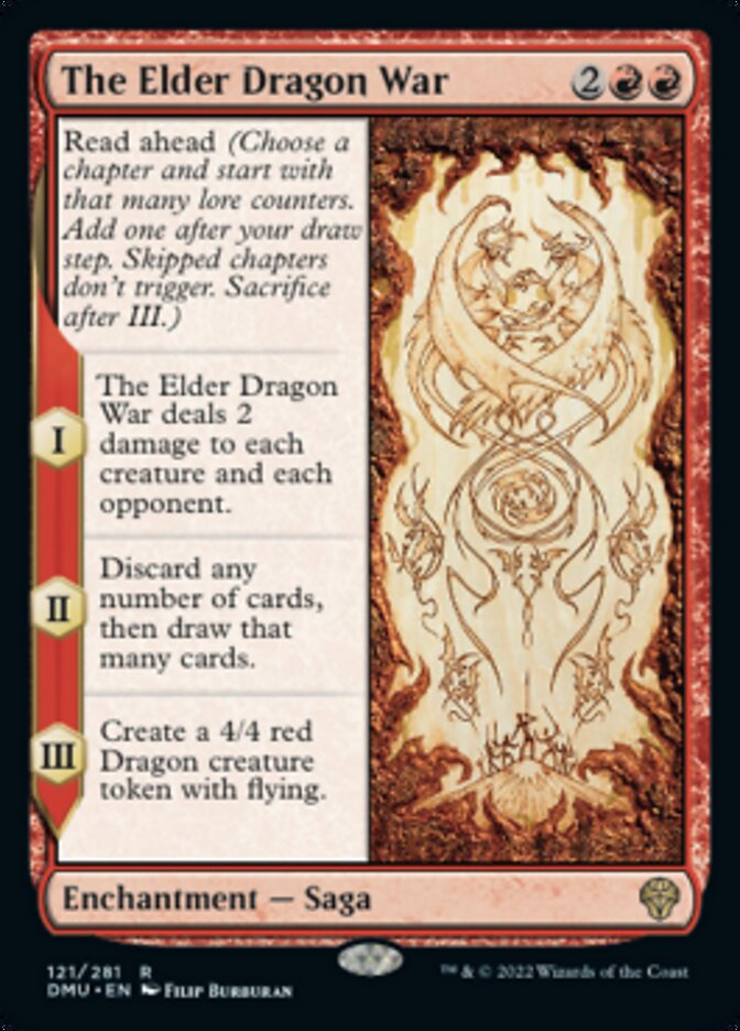 The Elder Dragon War [Dominaria United] | Yard's Games Ltd