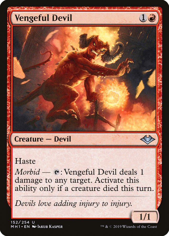 Vengeful Devil [Modern Horizons] | Yard's Games Ltd