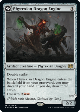 Phyrexian Dragon Engine [The Brothers' War] | Yard's Games Ltd