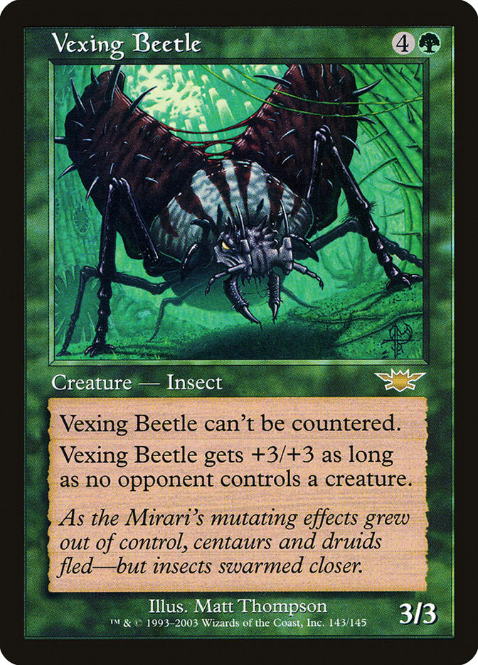 Vexing Beetle [Legions] | Yard's Games Ltd