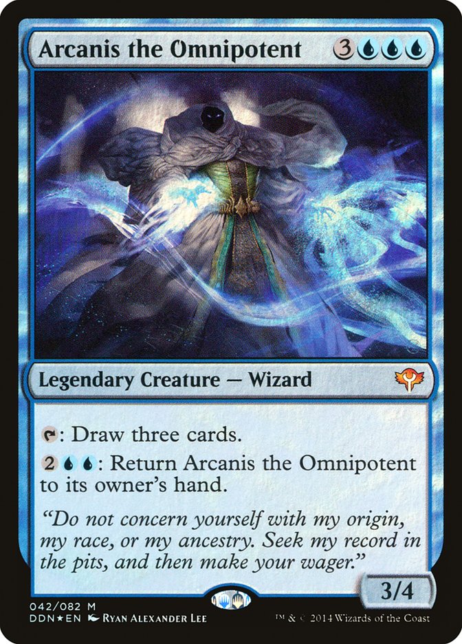 Arcanis the Omnipotent [Duel Decks: Speed vs. Cunning] | Yard's Games Ltd