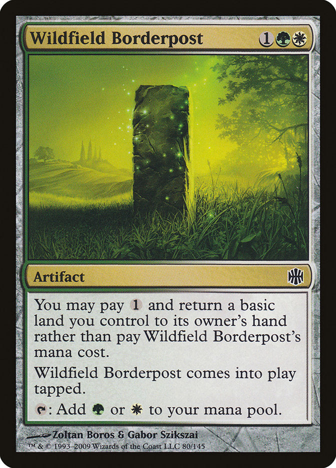 Wildfield Borderpost [Alara Reborn] | Yard's Games Ltd