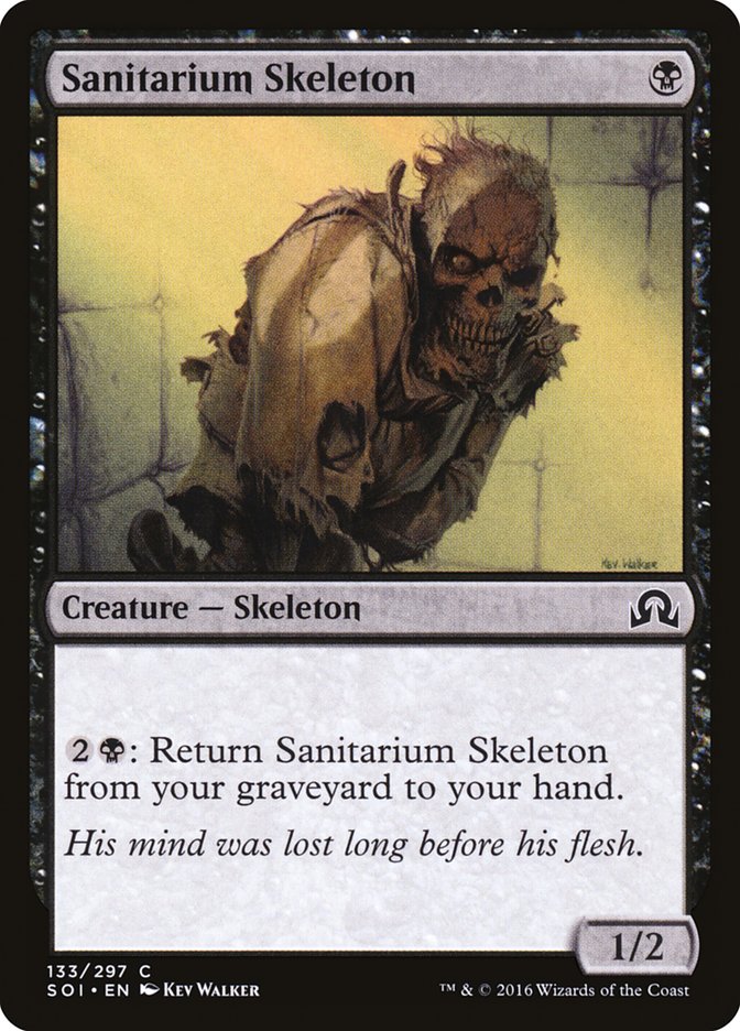 Sanitarium Skeleton [Shadows over Innistrad] | Yard's Games Ltd