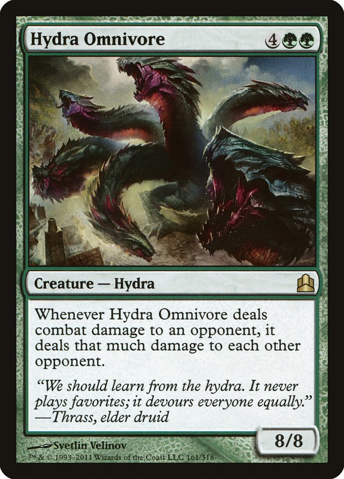 Hydra Omnivore [Commander 2011] | Yard's Games Ltd