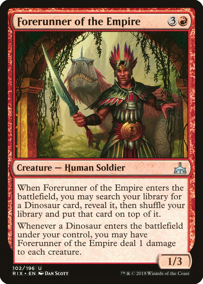 Forerunner of the Empire [Rivals of Ixalan] | Yard's Games Ltd