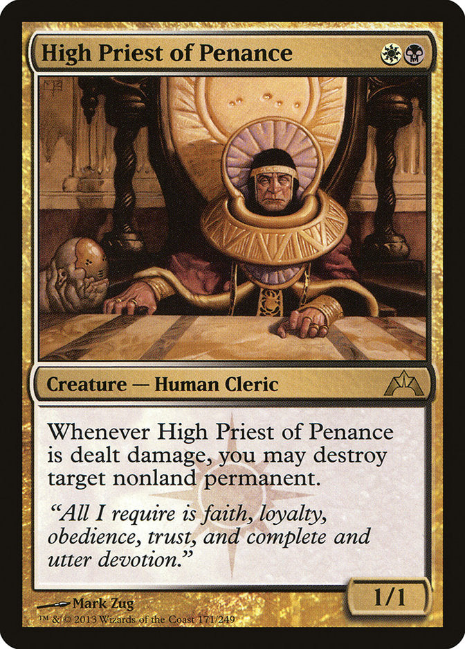 High Priest of Penance [Gatecrash] | Yard's Games Ltd