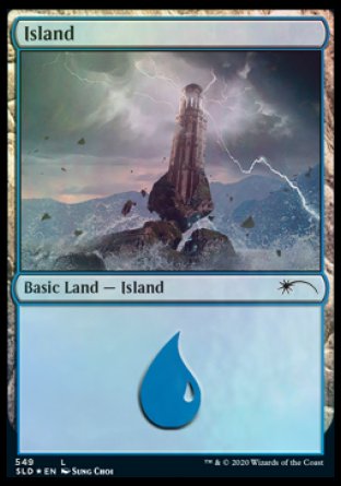 Island (Wizards) (549) [Secret Lair Drop Promos] | Yard's Games Ltd
