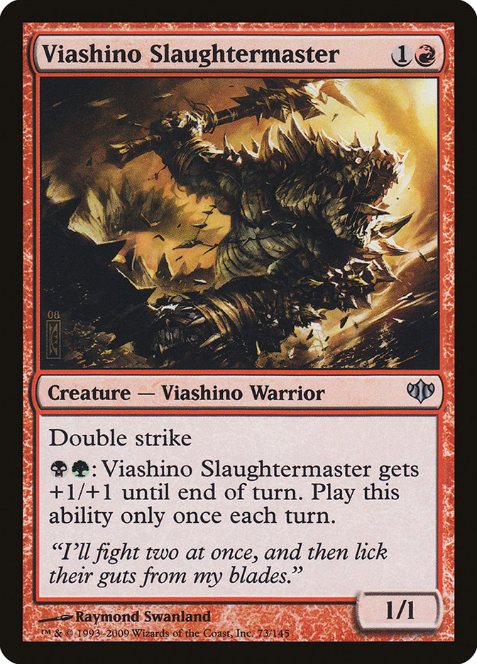 Viashino Slaughtermaster [Conflux] | Yard's Games Ltd