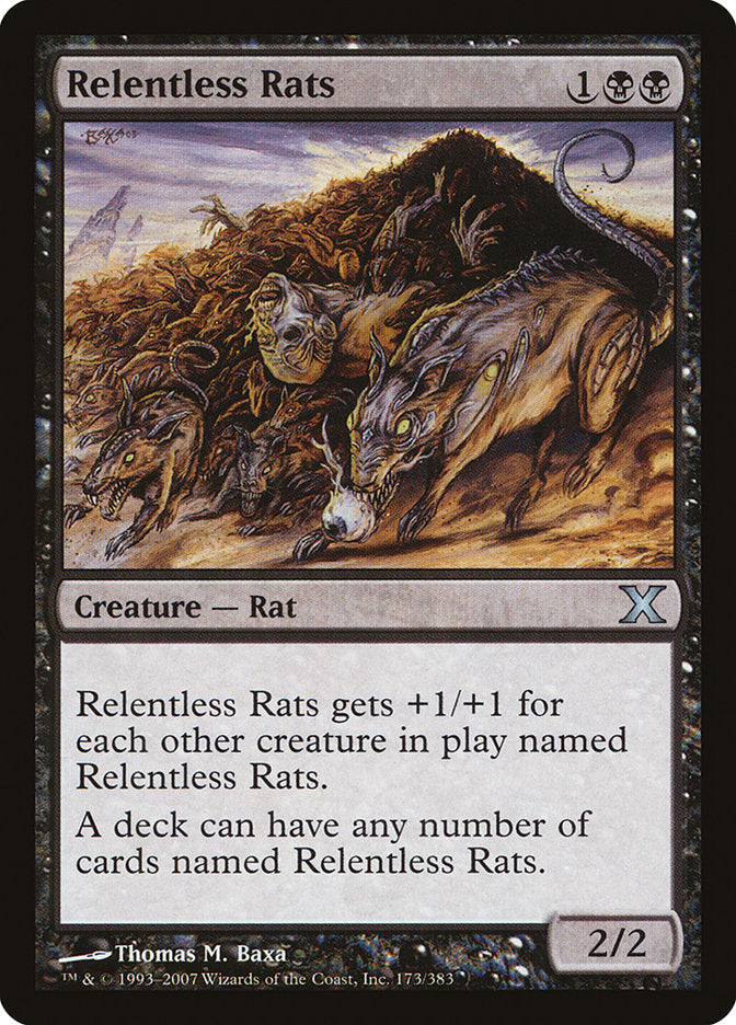 Relentless Rats [Tenth Edition] | Yard's Games Ltd