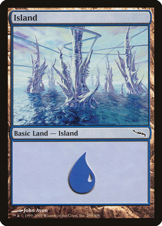 Island (294) [Mirrodin] | Yard's Games Ltd