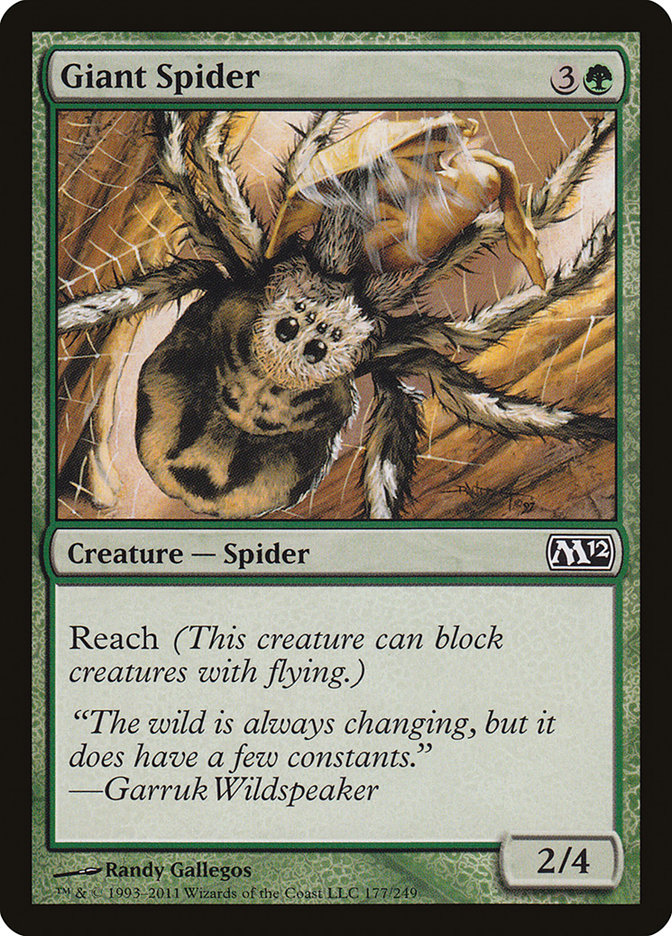 Giant Spider [Magic 2012] | Yard's Games Ltd