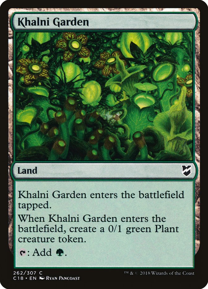Khalni Garden [Commander 2018] | Yard's Games Ltd