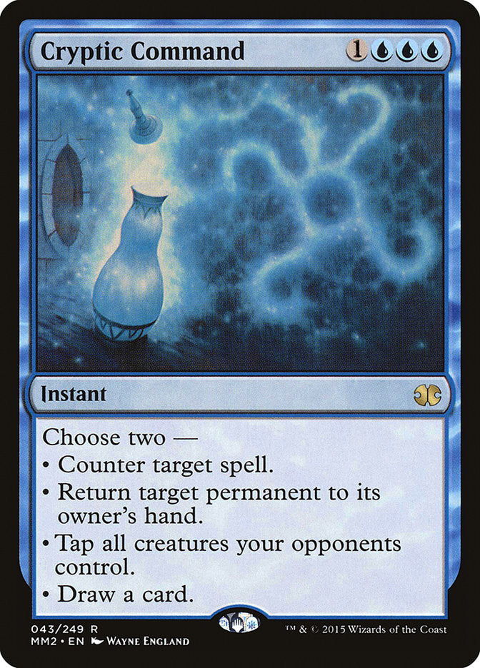 Cryptic Command [Modern Masters 2015] | Yard's Games Ltd