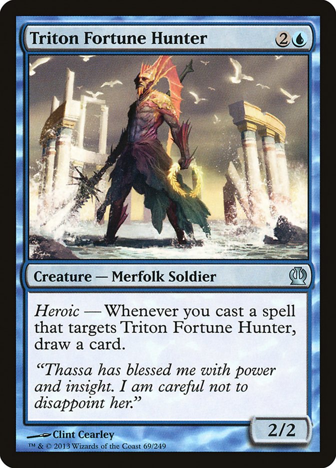 Triton Fortune Hunter [Theros] | Yard's Games Ltd