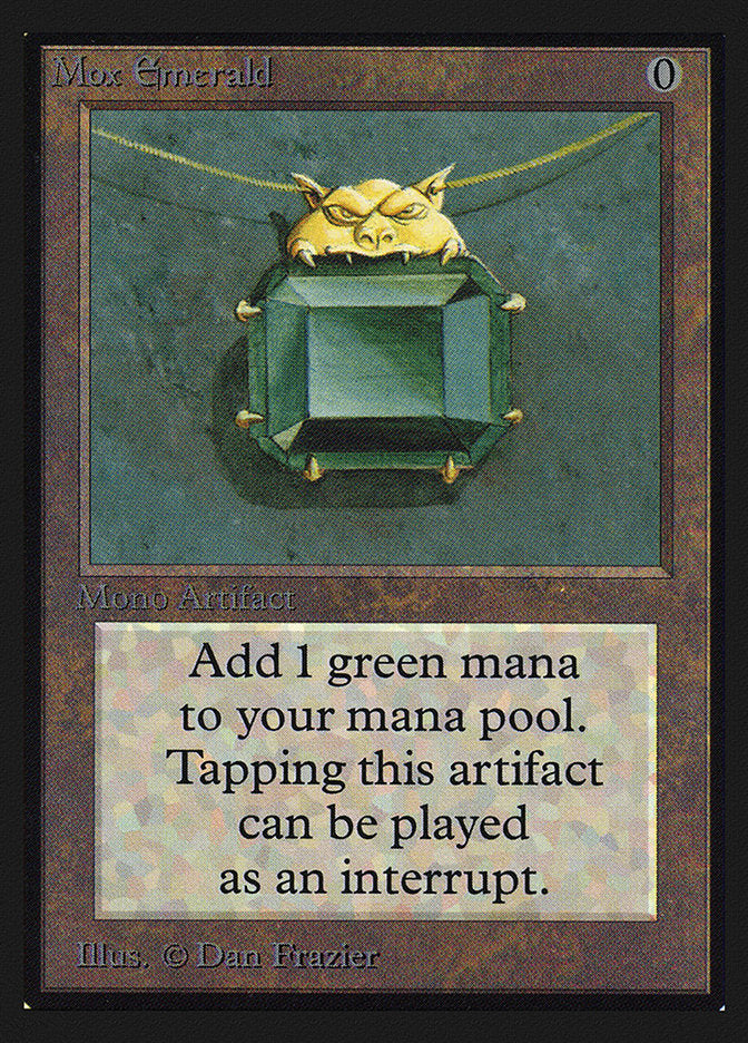 Mox Emerald [International Collectors' Edition] | Yard's Games Ltd