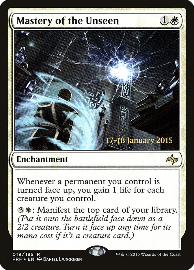 Mastery of the Unseen [Fate Reforged Prerelease Promos] | Yard's Games Ltd