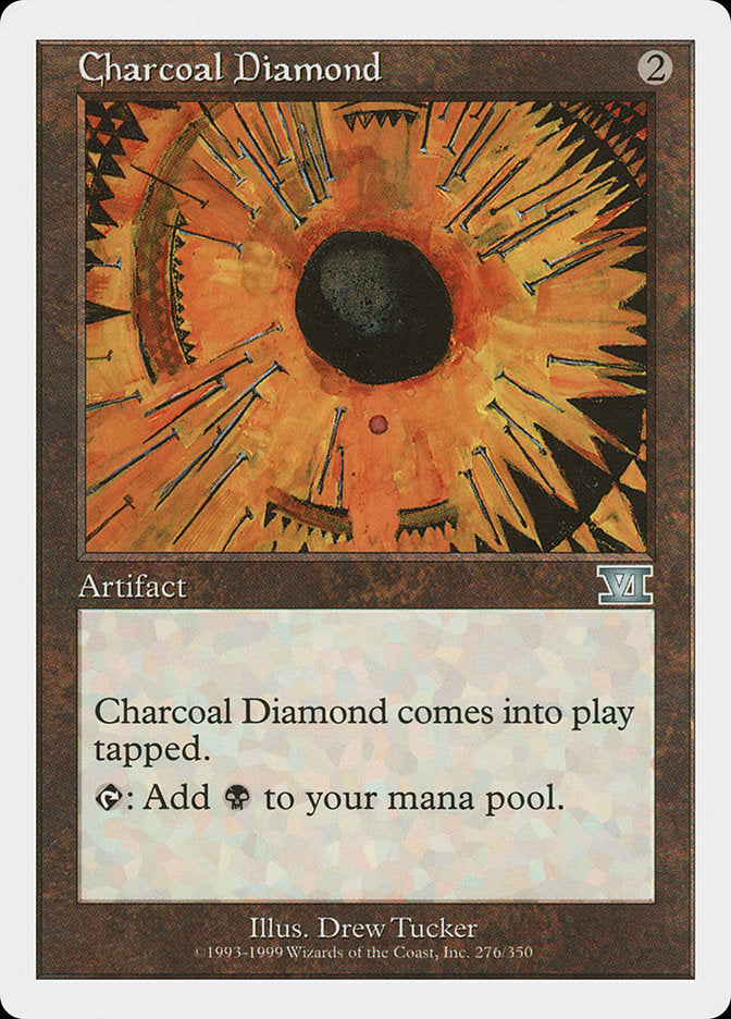 Charcoal Diamond [Classic Sixth Edition] | Yard's Games Ltd