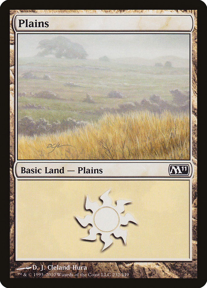 Plains (232) [Magic 2011] | Yard's Games Ltd