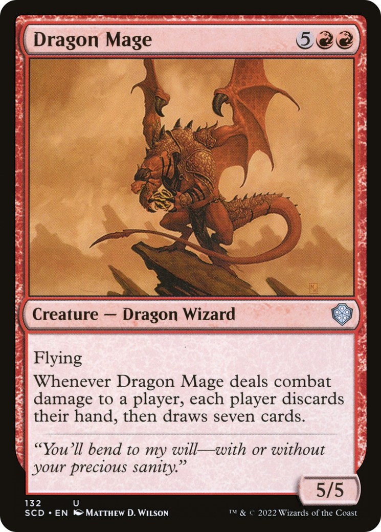 Dragon Mage [Starter Commander Decks] | Yard's Games Ltd
