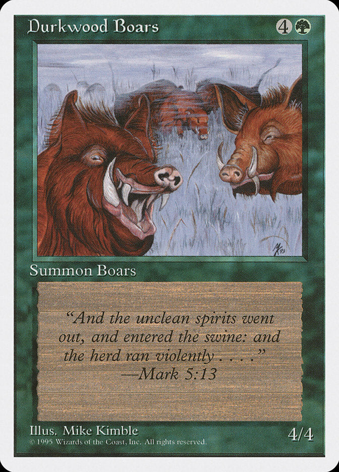 Durkwood Boars [Fourth Edition] | Yard's Games Ltd