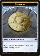 Cleric // Treasure Double-Sided Token [Ravnica Allegiance Guild Kit Tokens] | Yard's Games Ltd
