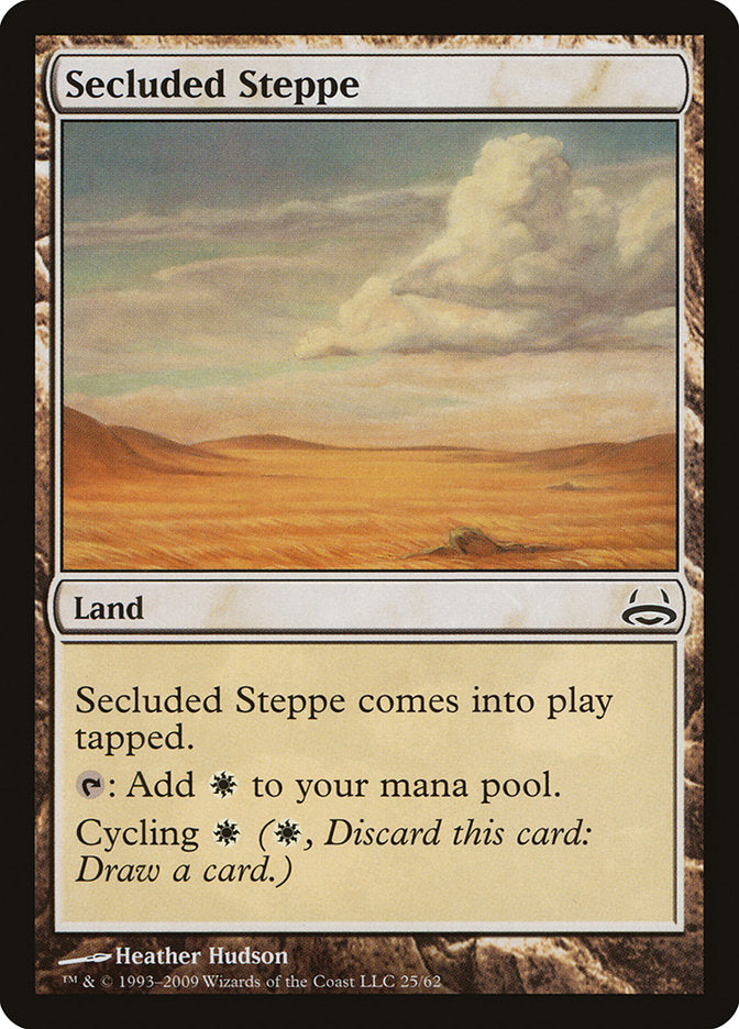 Secluded Steppe [Duel Decks: Divine vs. Demonic] | Yard's Games Ltd