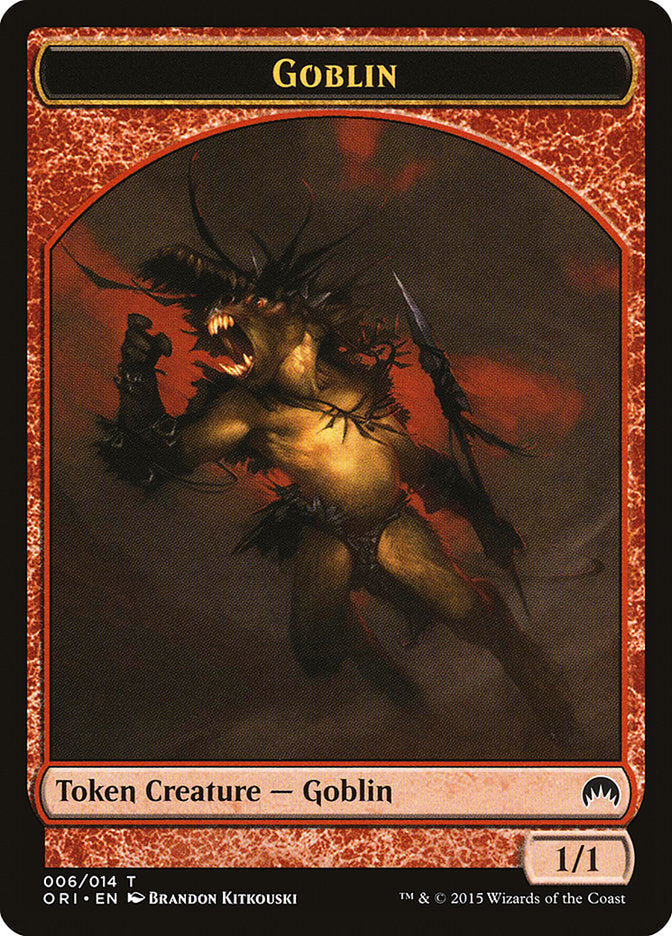 Goblin Token [Magic Origins Tokens] | Yard's Games Ltd