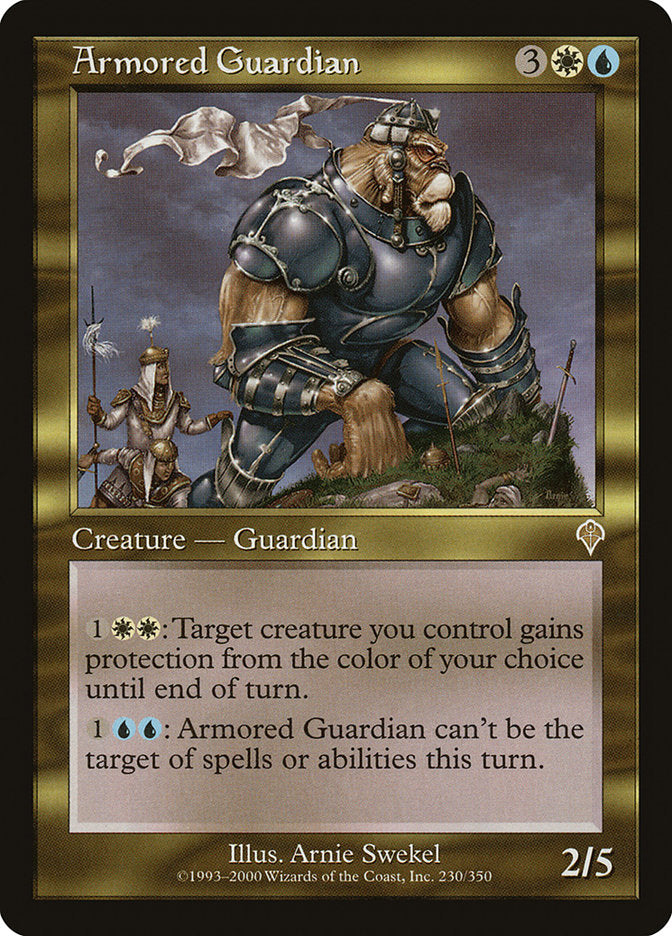 Armored Guardian [Invasion] | Yard's Games Ltd