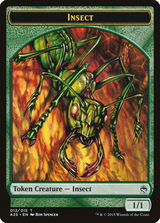 Insect Token [Masters 25 Tokens] | Yard's Games Ltd