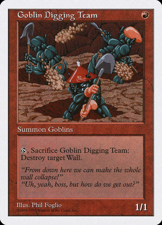 Goblin Digging Team [Anthologies] | Yard's Games Ltd