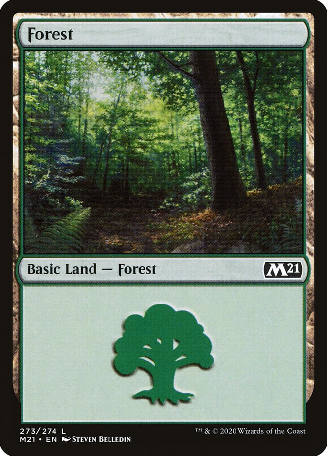 Forest (273) [Core Set 2021] | Yard's Games Ltd